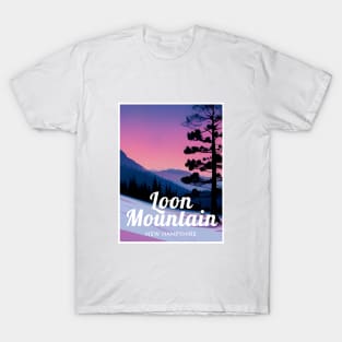 Loon Mountain New Hampshire United States ski T-Shirt